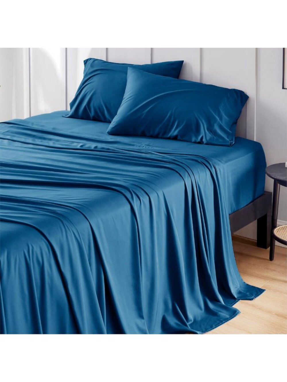 Soft Bamboo Twin XL Sheet Set - 100% Rayon, 3-Piece Bedding for Ultimate Comfort